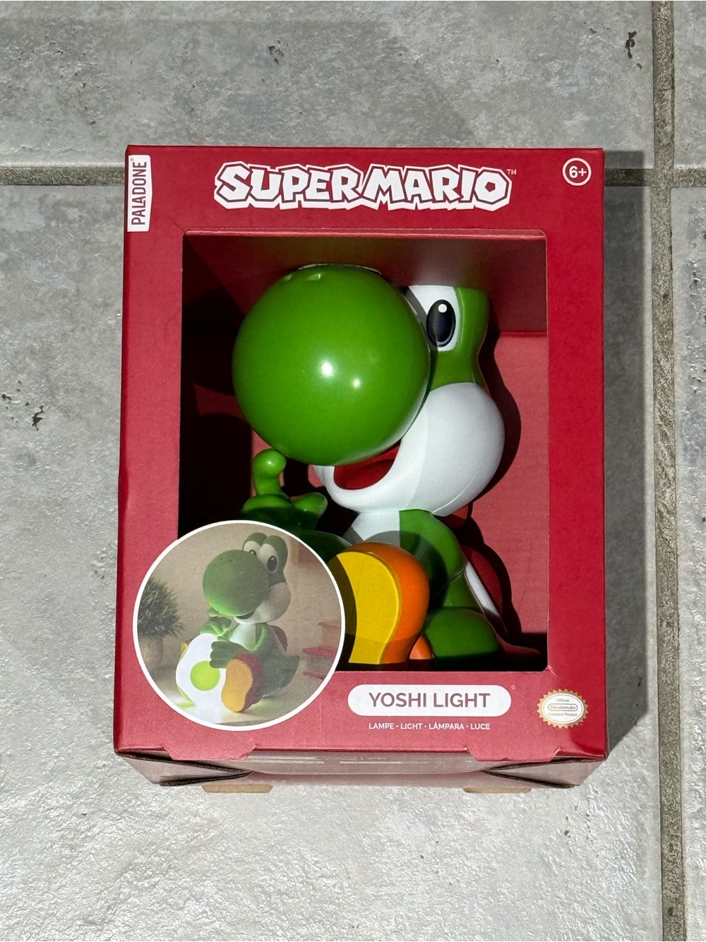 Nintendo Super Mario Yoshi Figure Lamp